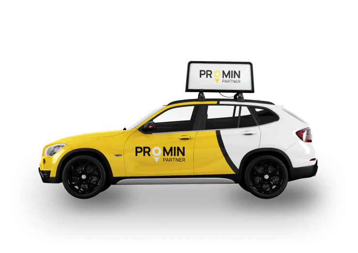 taxi promin car