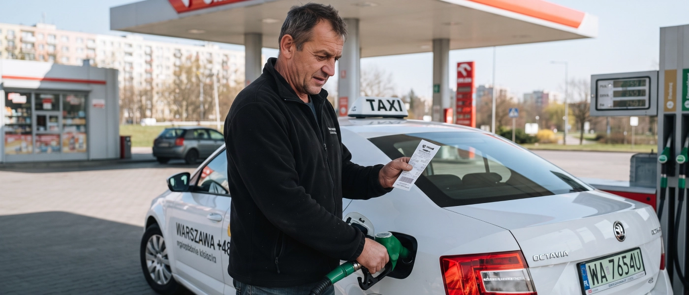 Podatki dla kierowcy taxi w Polsce: stawki, ZUS, VAT i jak płacić